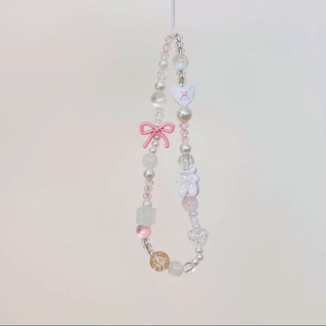 Stylischer beaded Charm Brillenhalter Karnz