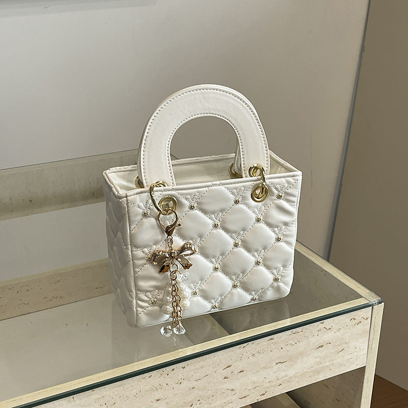 Elegante gesteppt Mini-Handtasche