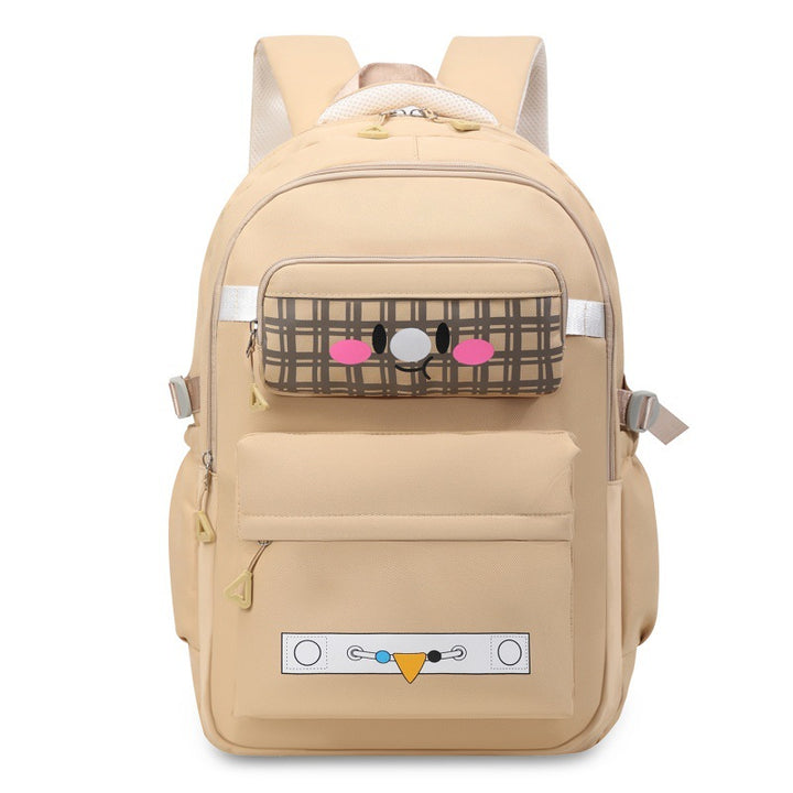 Verspielter Charakterdesign-Rucksack