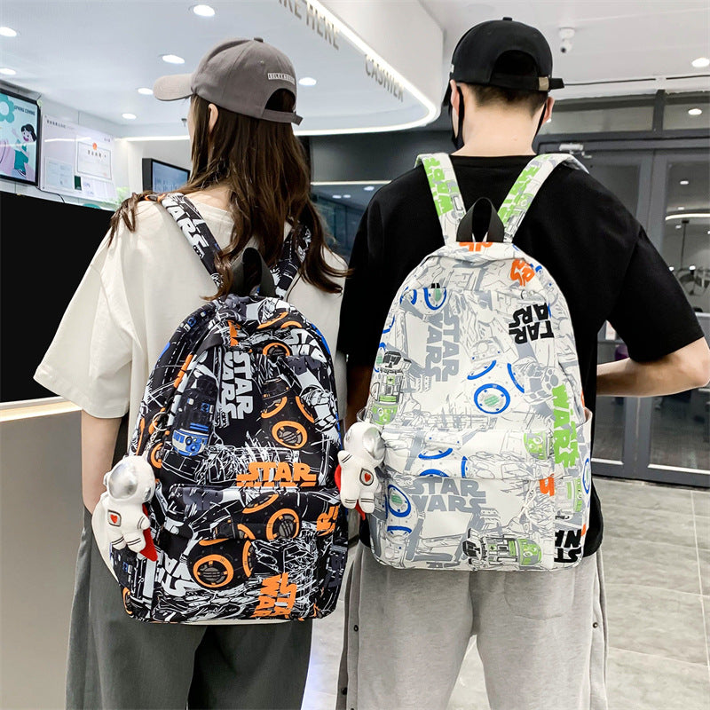 Star Wars-Themen Grafik-Rucksack Karnz