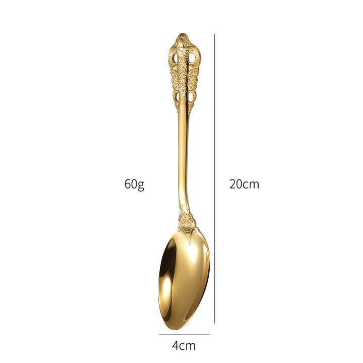 Elegante Fischgabel mit Kunstvollem Griffdesign Karnz