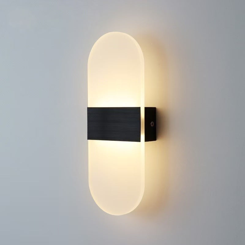 Moderne LED Wandleuchtenfassung