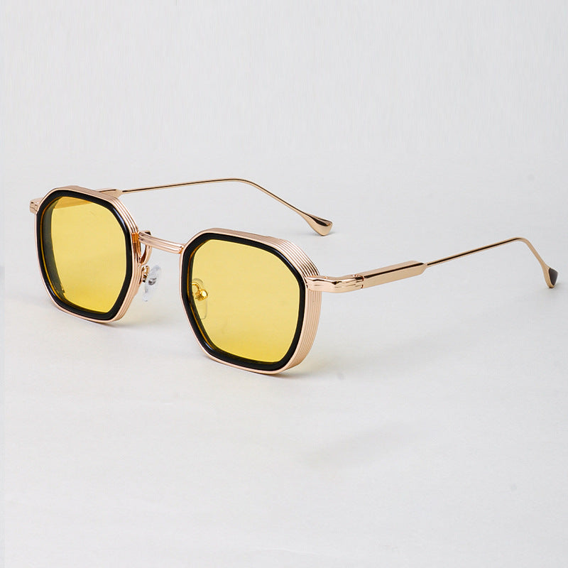 Damen stylische Sonnenbrille im modernen achteckigen Design mit hochwertigen polarisierten Gläsern Karnz