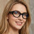 Damen Cat-Eye Brille mit elegantem Design und komfortablen Nasenpads Karnz