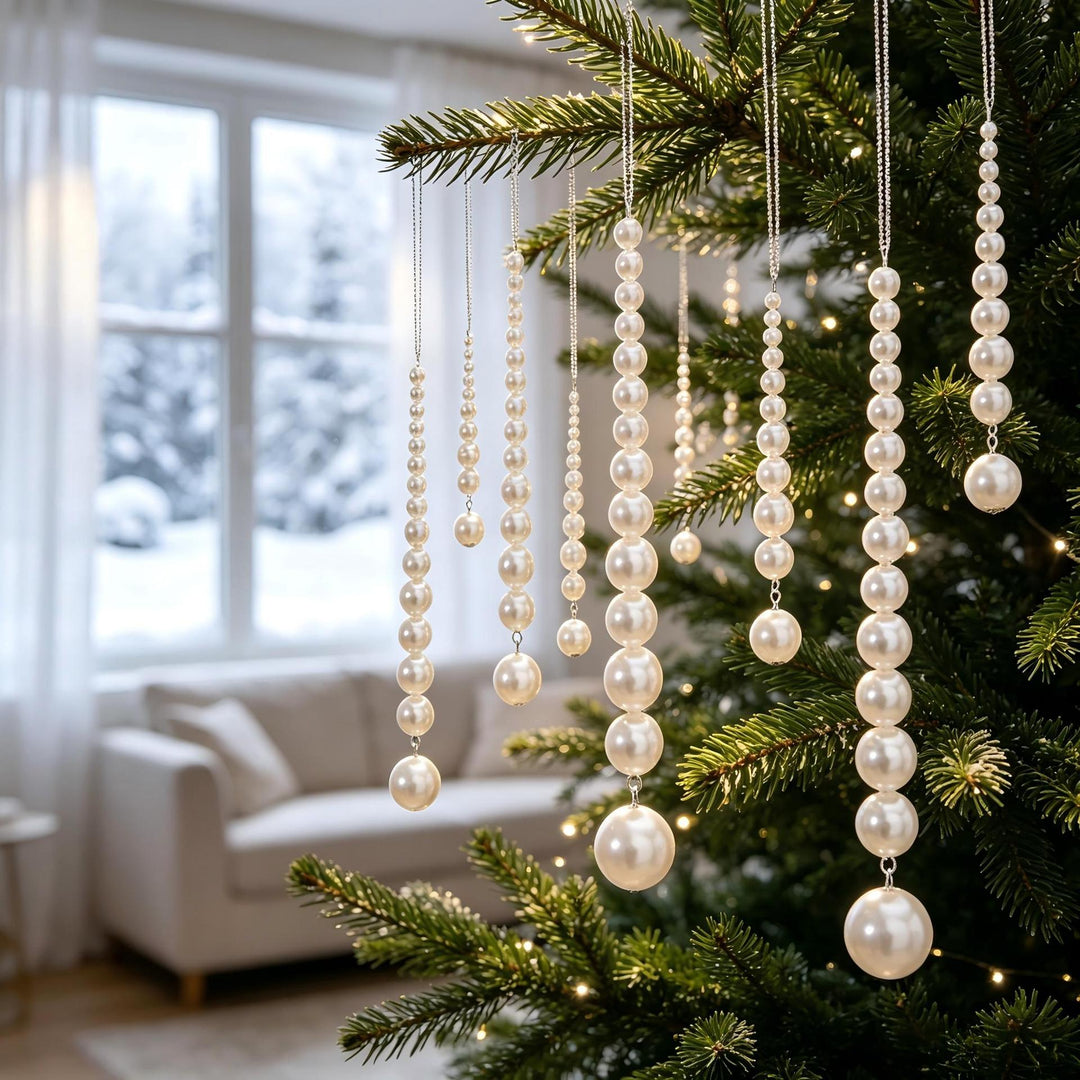 Elegante Perlenschmuck Deko