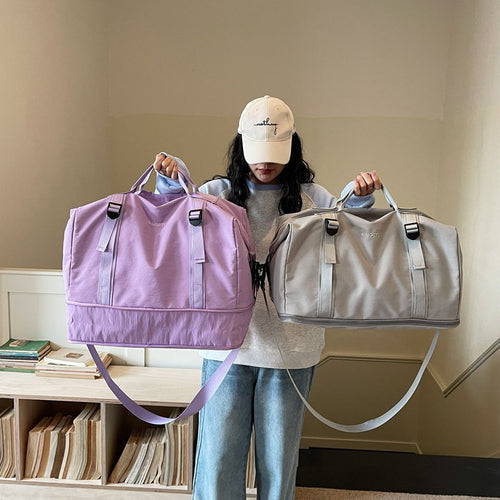 Geräumige Wochenendreise-Duffel-Tasche Karnz