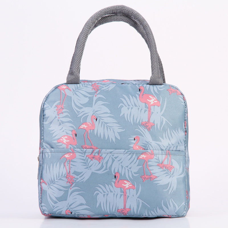 Isolierte Flamingo-Themen Lunch-Tasche Karnz