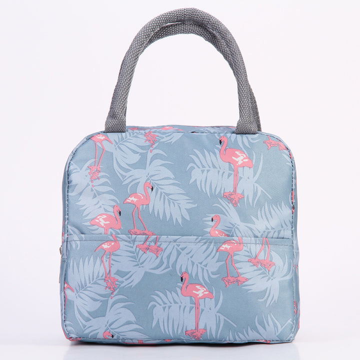 Isolierte Flamingo-Themen Lunch-Tasche Karnz