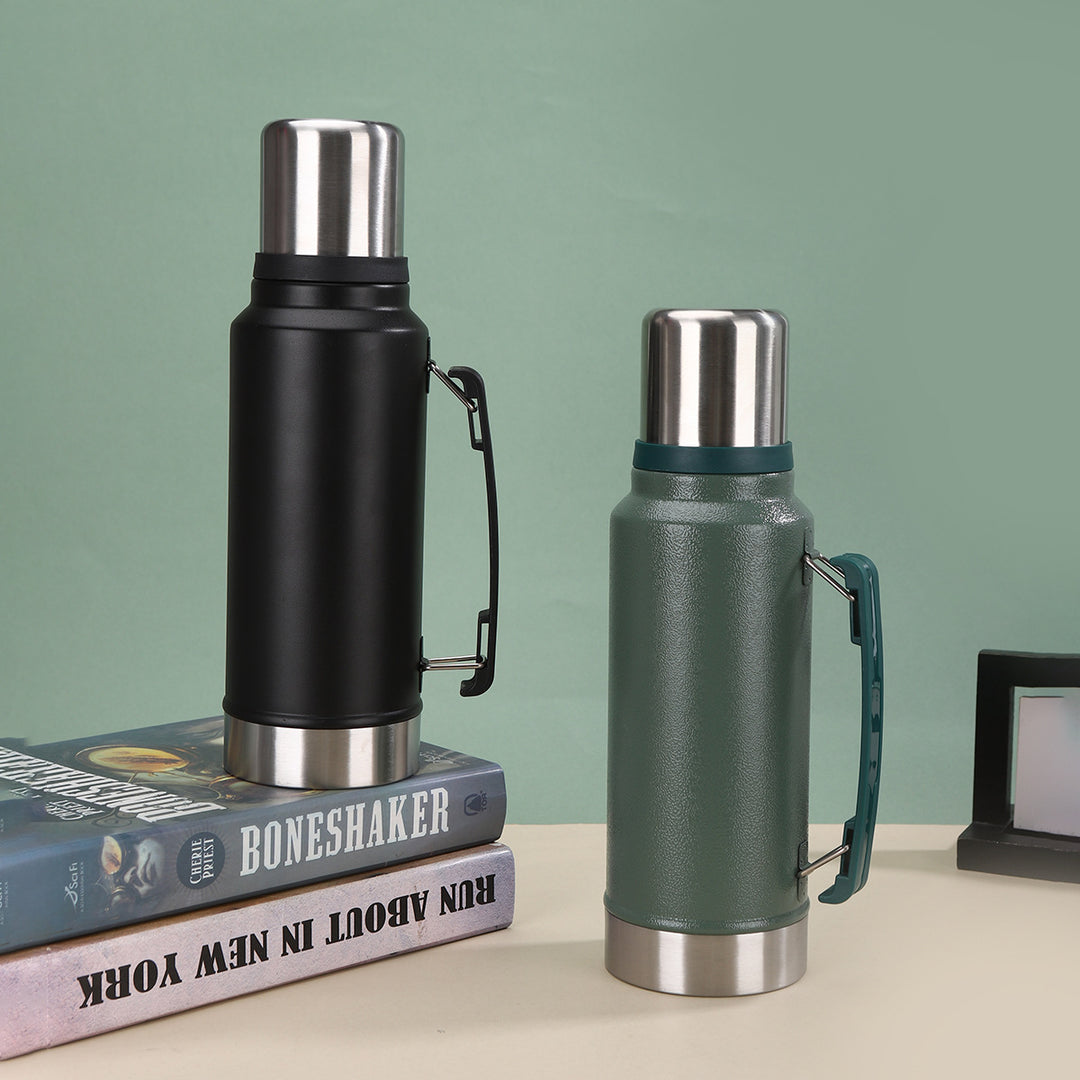 Unisex Isolierte Edelstahl-Wasserflasche mit Tragegriff Karnz