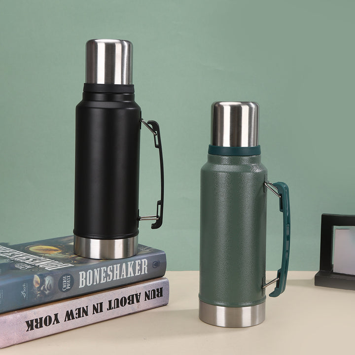 Unisex Isolierte Edelstahl-Wasserflasche mit Tragegriff Karnz