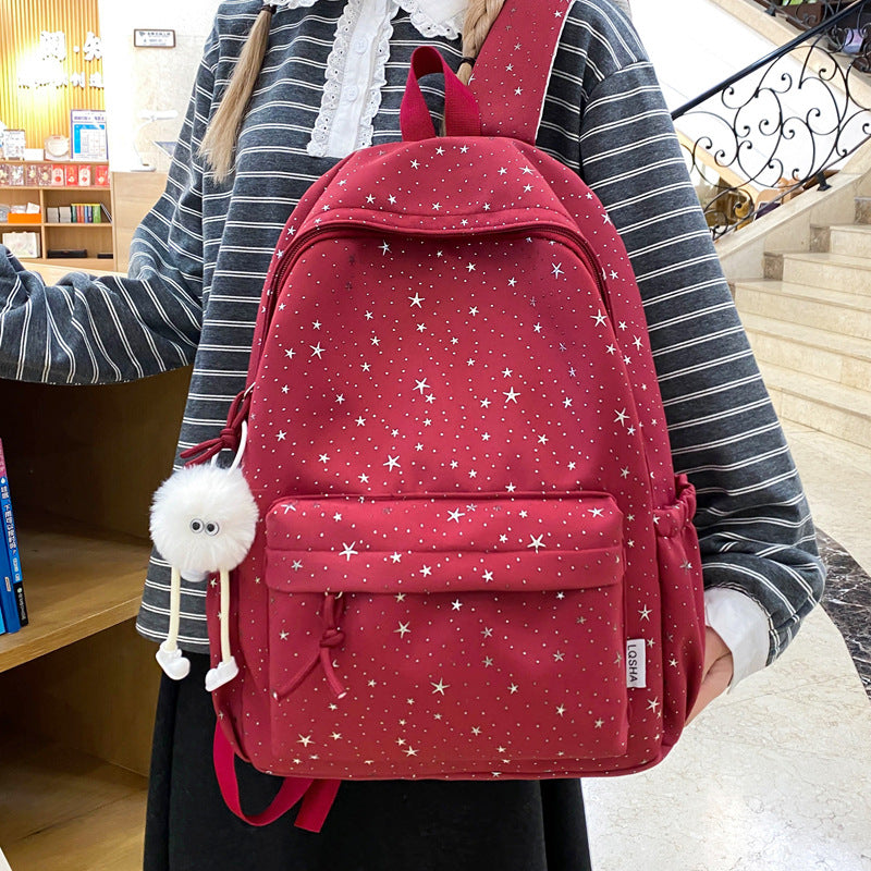 Stern-Beschmückter Freizeit-Rucksack