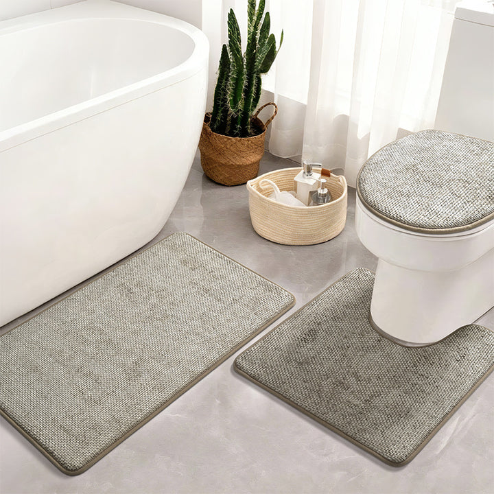 Rutschfester Badezimmer Teppich Set