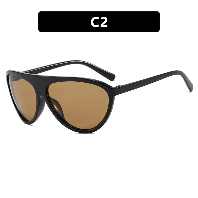 Damen Sportliche Sonnenbrille mit modernem Schutzdesign Karnz