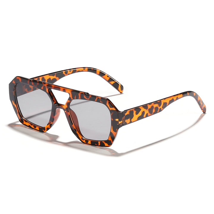 Damen modische Sonnenbrille im exklusiven Octagon-Design Karnz