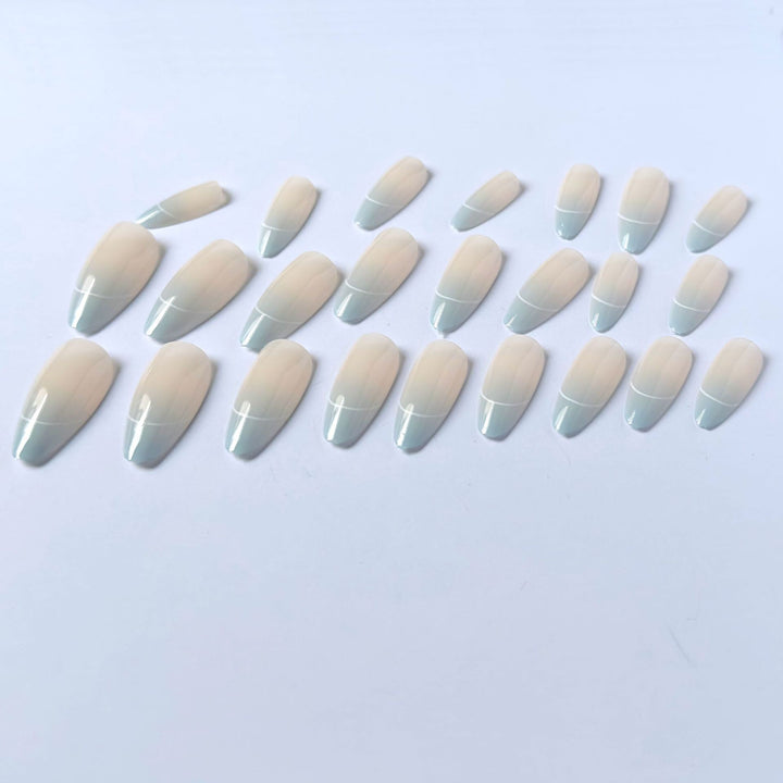 Stylisches Gel-Nagelkunst-Design