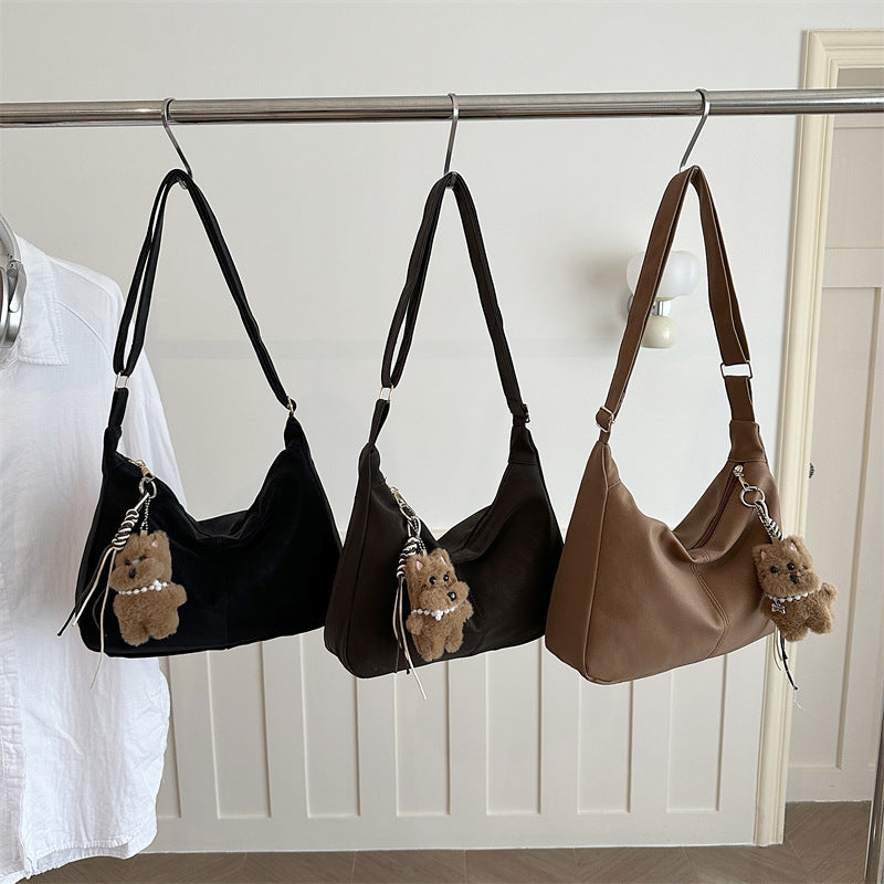 Geräumige lässige Schultertasche