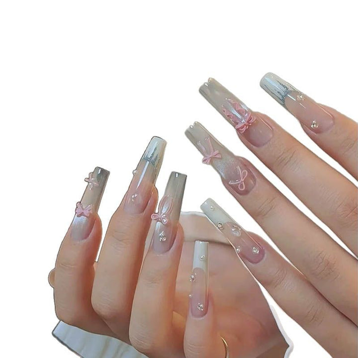 Künstlerische Lange Stiletto Nagelkunst Verlängerungen