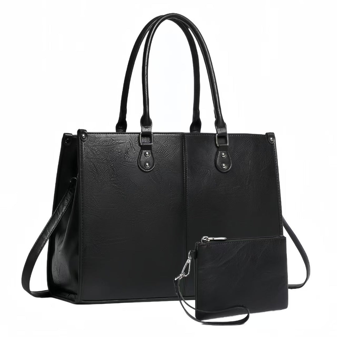 Elegante Handtasche mit Abnehmbarem Kartenetui Karnz