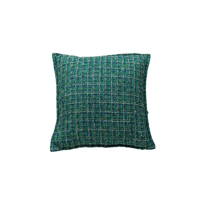 Plüsch Raffung Dekokissen