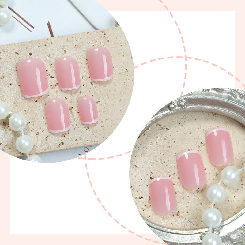 Premium Square Press-On Nail Set Karnz