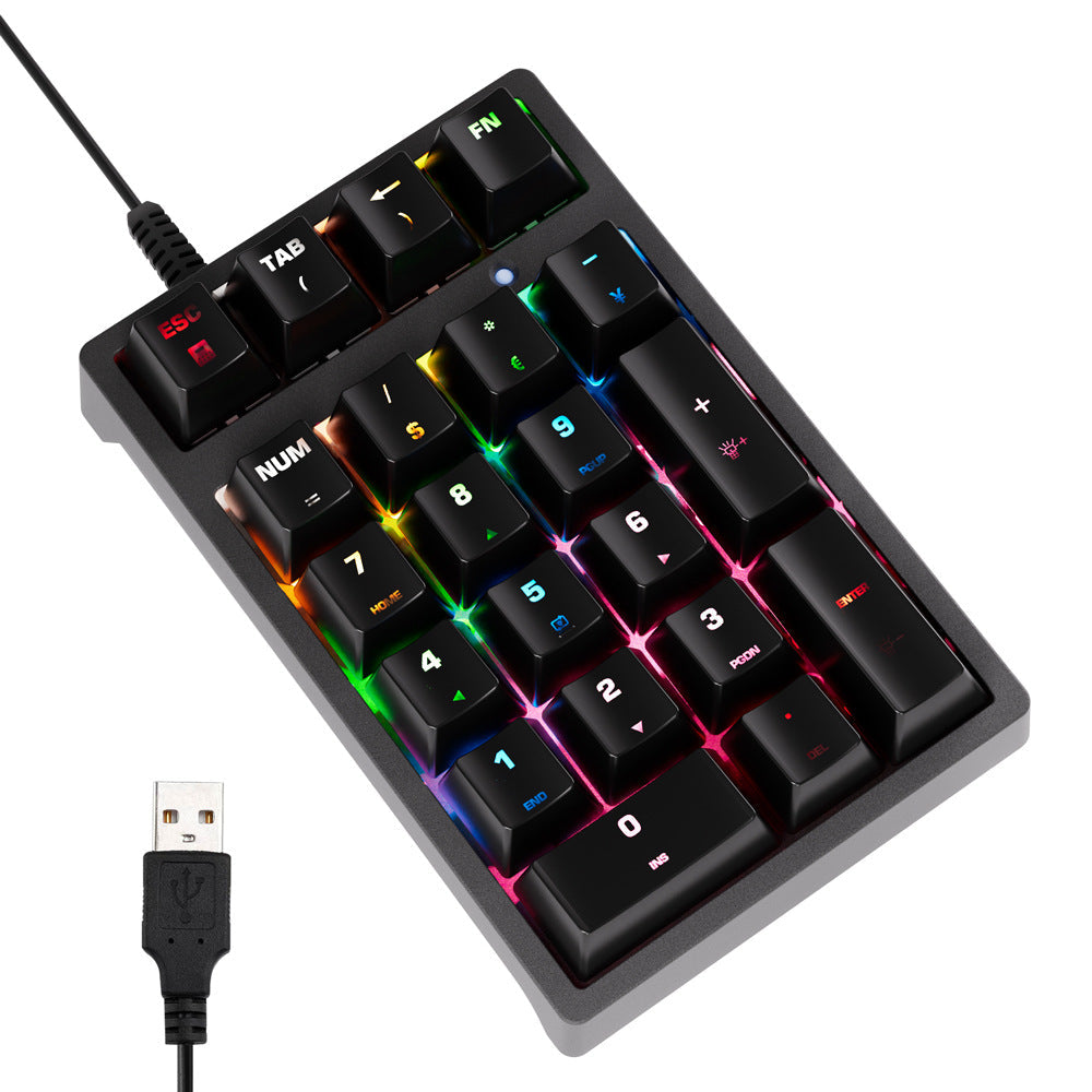 Kompakte RGB Mechanische Tastatur Karnz