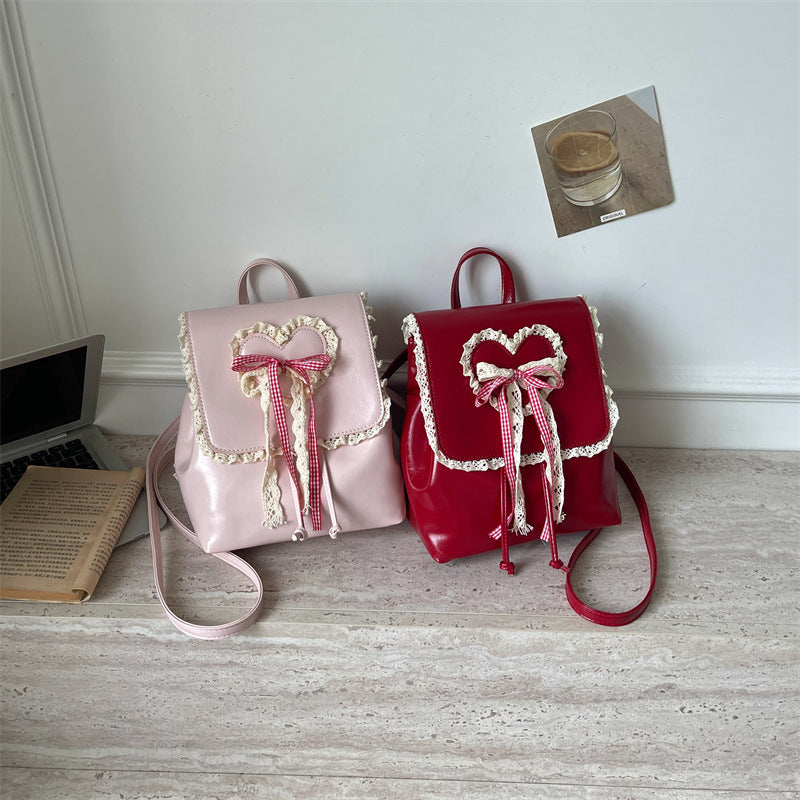 Vintage Leder Rucksack Karnz