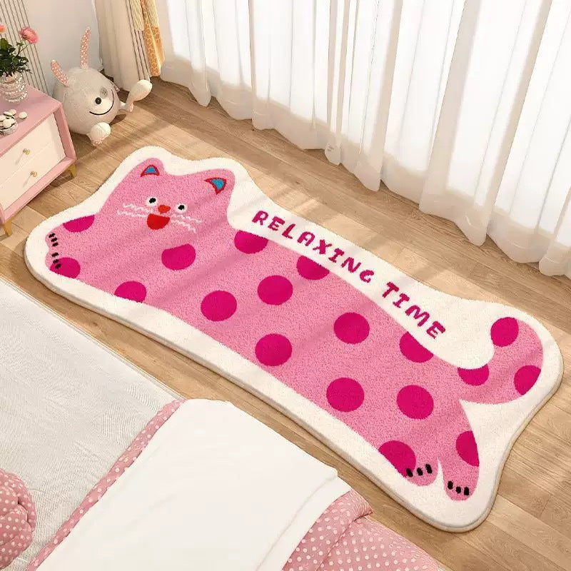 Hundeknochenförmiger Teppich