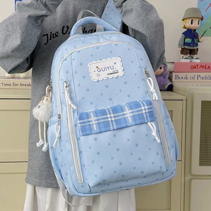 Stylische Stern-Druck Rucksack Karnz 1791205961