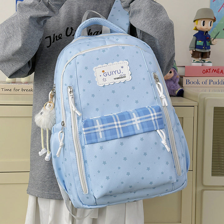 Stylische Stern-Druck Rucksack Karnz 1791205961
