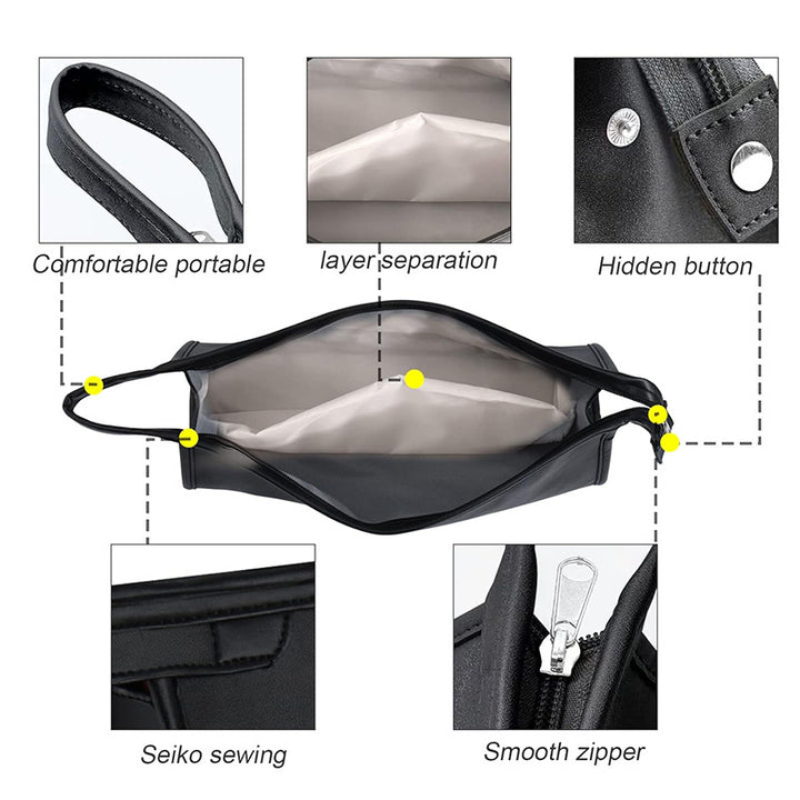 Kosmetik-Organizer Tasche für Haartrockner und Stylinggeräte Karnz