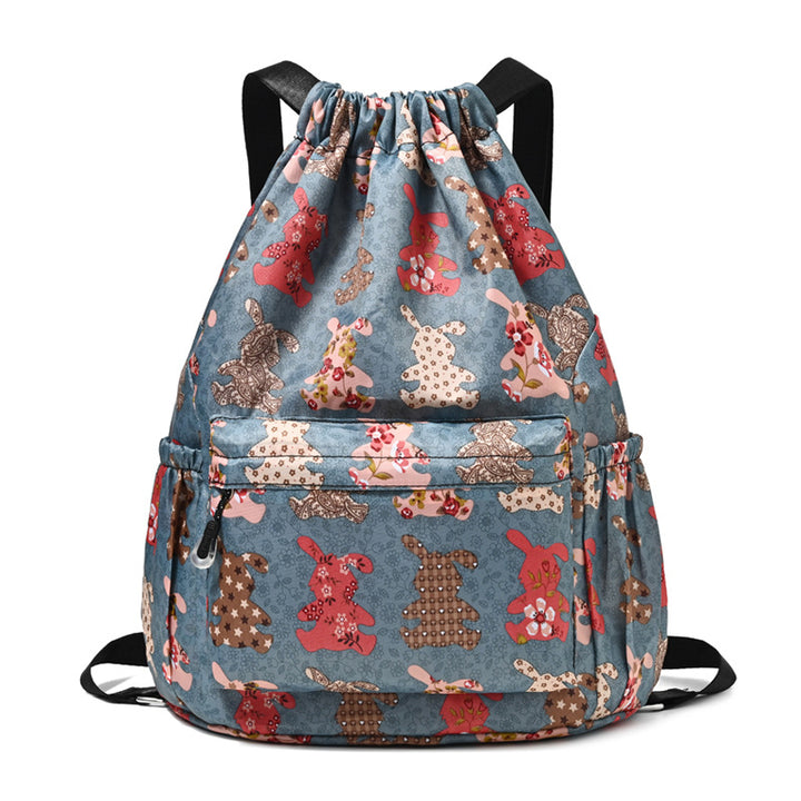 Kordelzug Elefantenmuster Rucksack Karnz