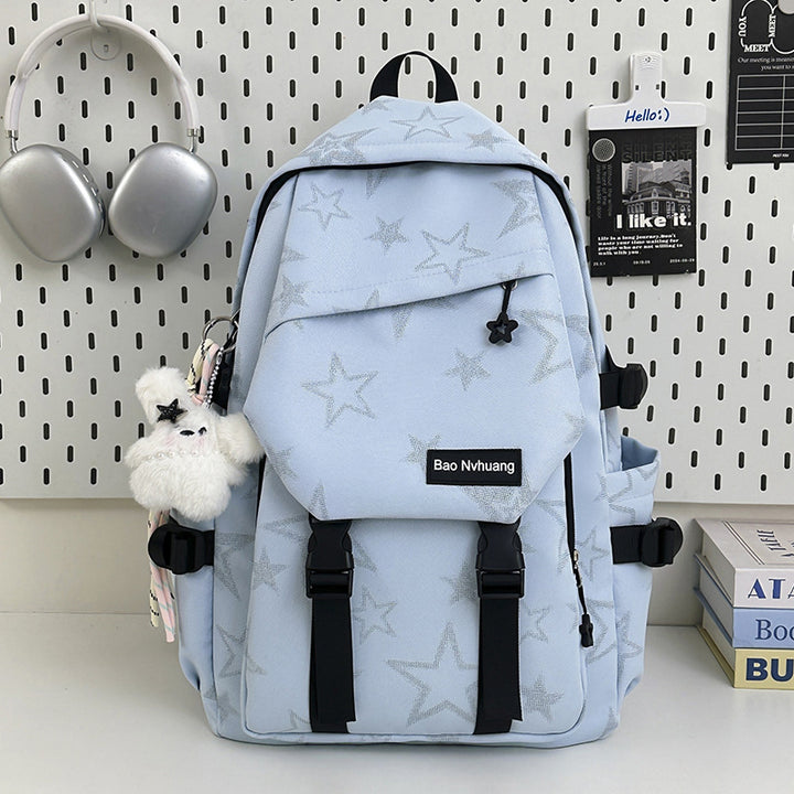 Stylischer Rucksack mit Sternenmuster Karnz 1791204674