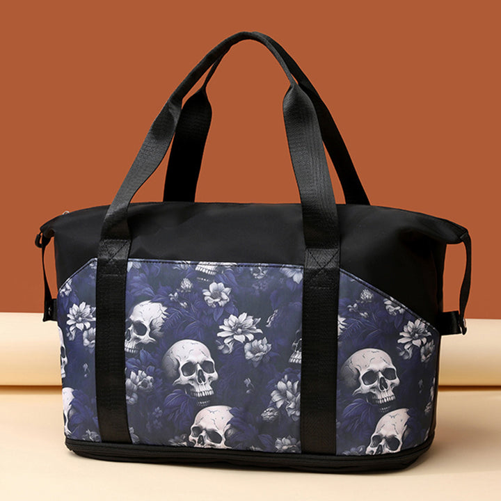 Künstlerisches Schädel-Druck Sport Duffel Tasche Karnz
