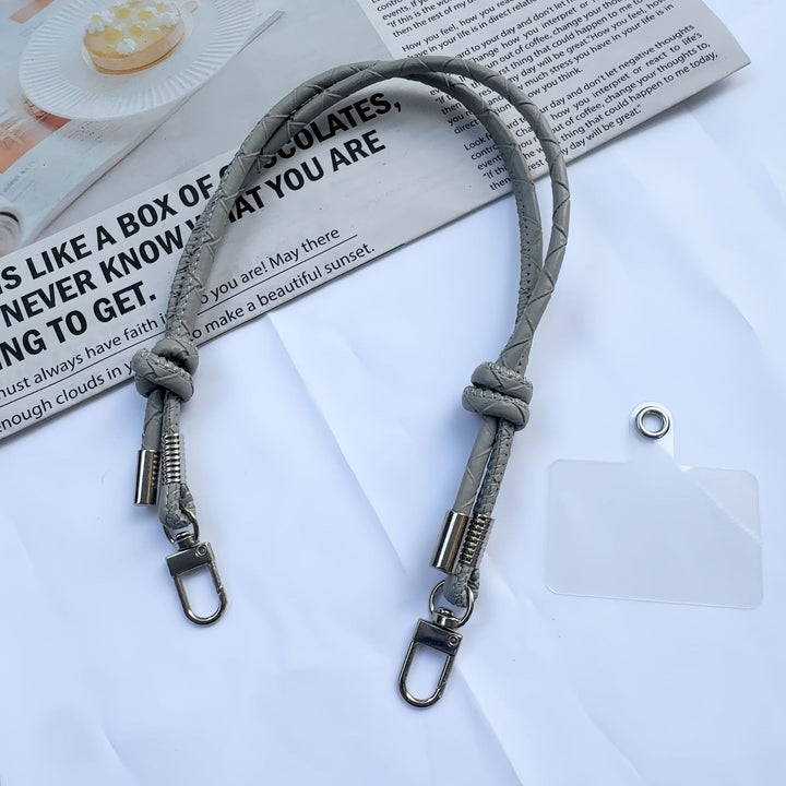 Premium geflochtener Lanyard mit ID-Halter Karnz