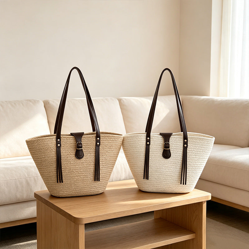Stylische Gewebte Strandtasche Karnz