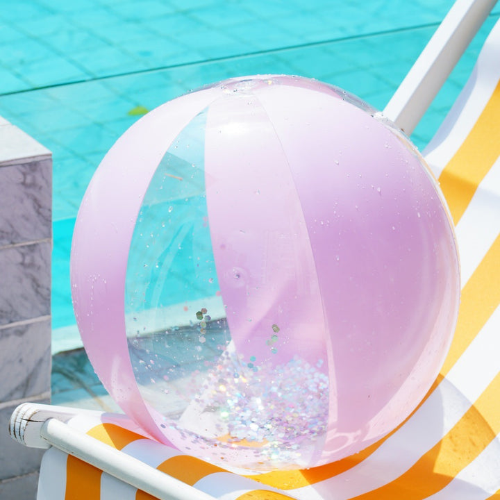 Glitter aufblasbarer Poolball Karnz