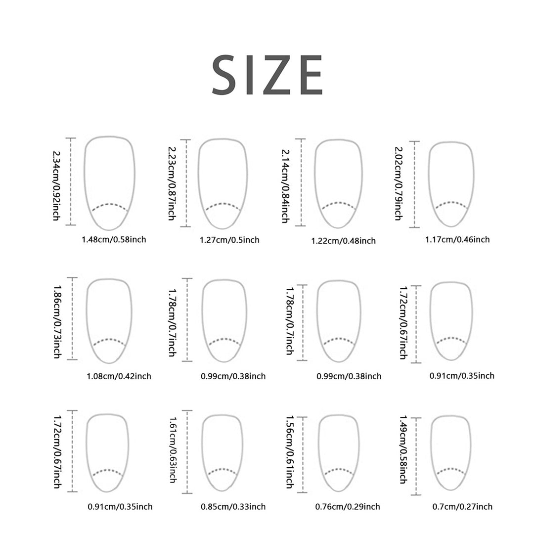 Floral Art Press-On Nail Tips Karnz