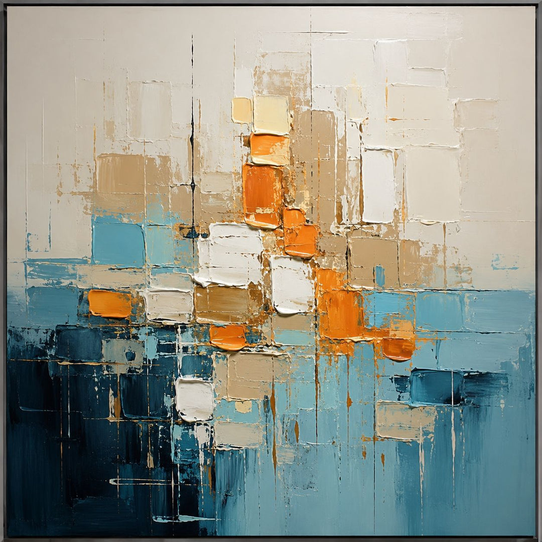 Abstrakte Geometrische Leinwandkunst