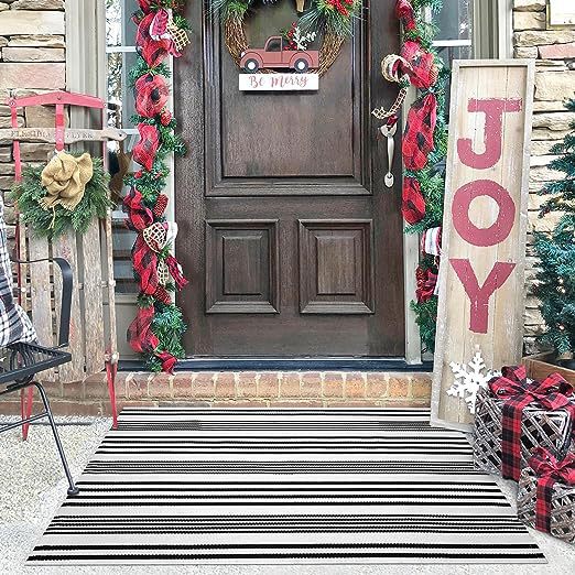 Plaid Outdoor Willkommensmatte