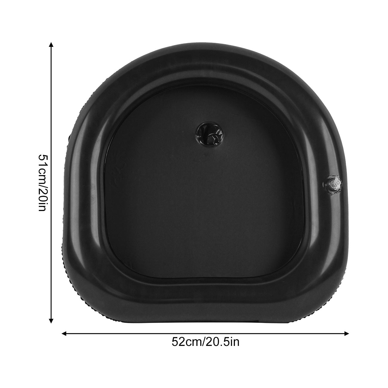 Unisex Aufblasbarer Wasser-Retreat-Sitz Karnz