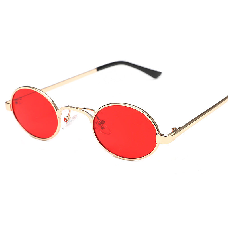 Damen Runde Brille mit minimalistischem Design Karnz