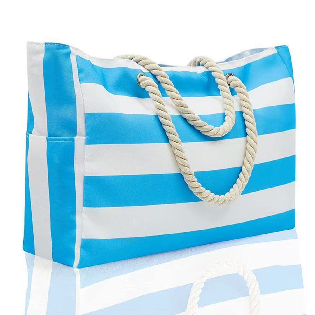 Strandtasche mit Robusten Seilgriffen Karnz