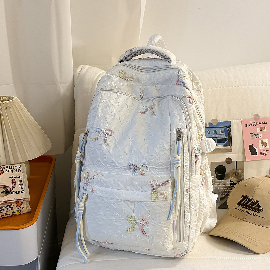 Bestickter Stepp-Rucksack Karnz