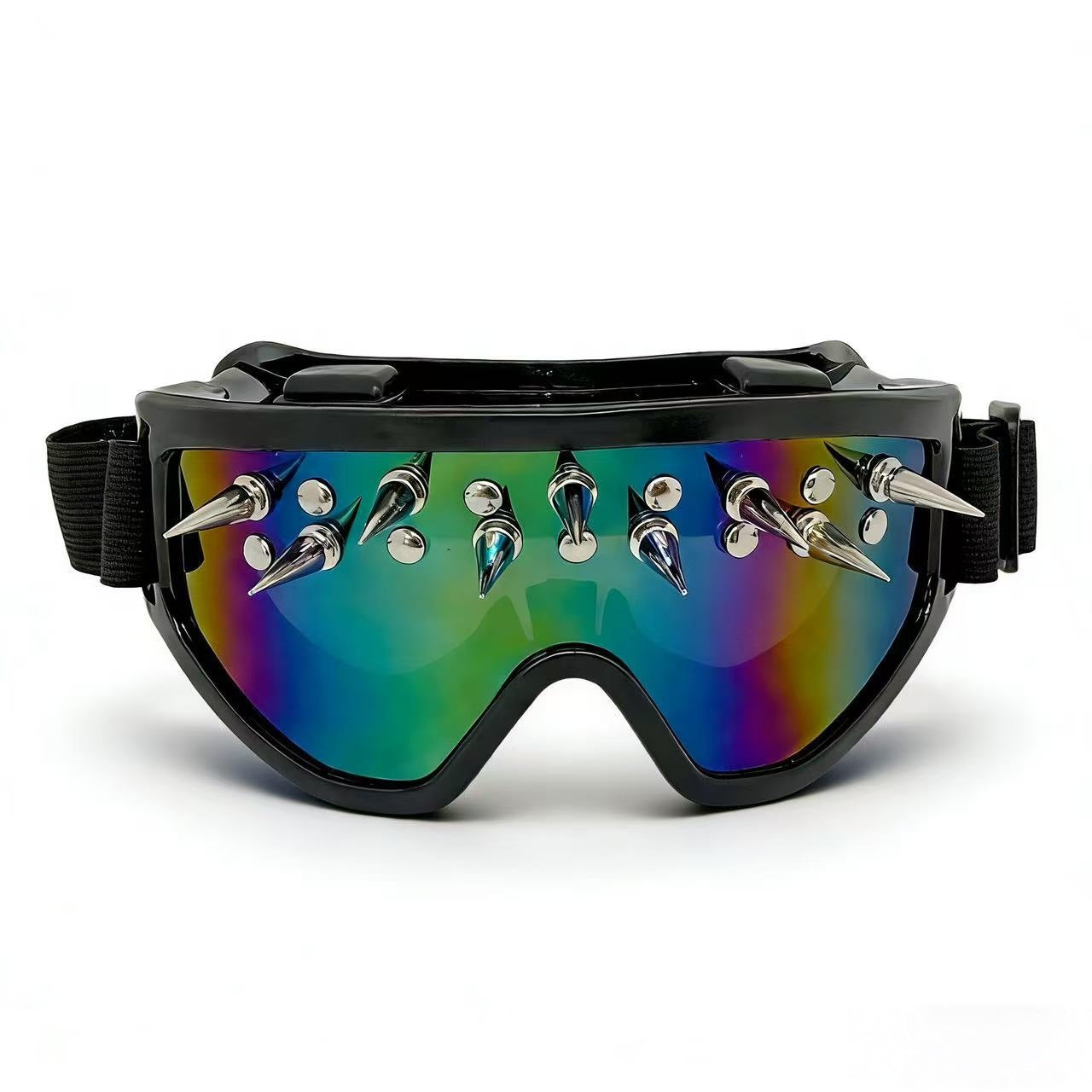 Damen Sportliche Schutzbrille mit Punk-inspiriertem Design Karnz