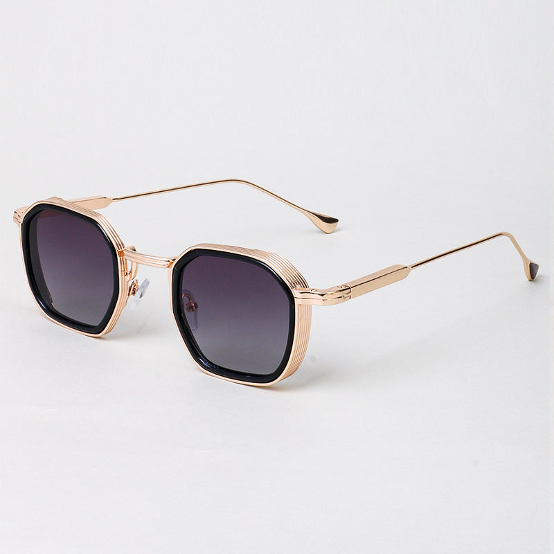 Damen stylische Sonnenbrille im modernen achteckigen Design mit hochwertigen polarisierten Gläsern Karnz