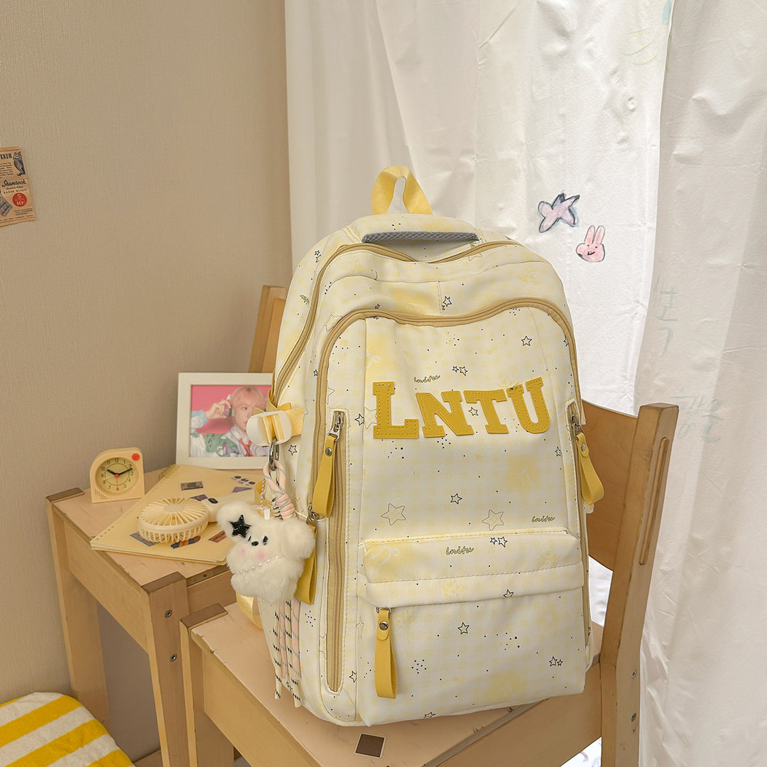 Verspielter Rucksack mit Mehrfachfächern Design Karnz