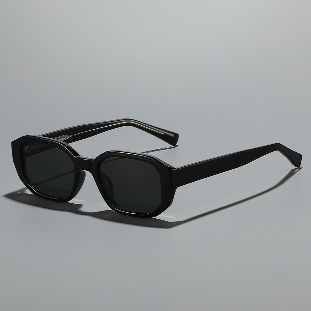 Damen modische Sonnenbrille mit einzigartigem achteckigem Rahmen Karnz