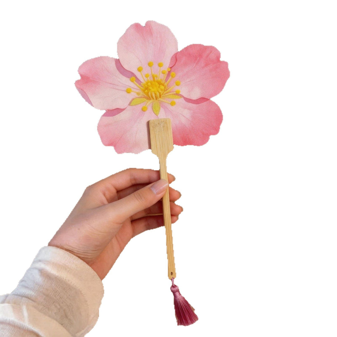 Handgefächer mit Floralen Motiven Karnz