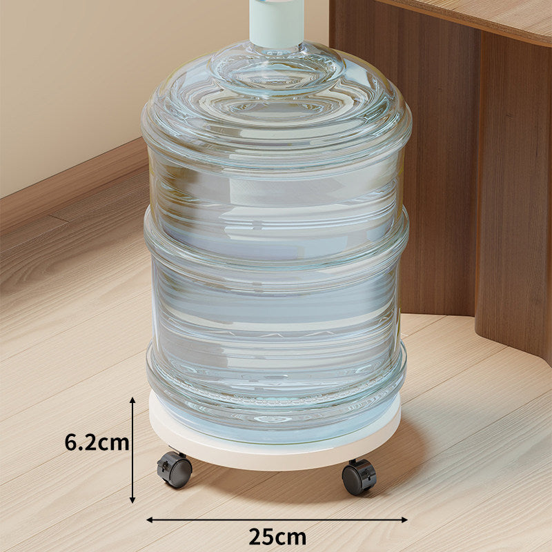 Rollen Holzbottich Dolly mit Schwenkrädern und flachem Plattform