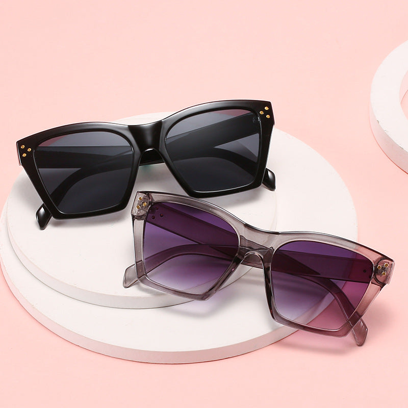 Damen große modische Sonnenbrille Karnz